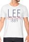 Camiseta Lee Estampada Branca - Marca Lee