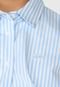 Camisa Lacoste Listrada Azul/Branca - Marca Lacoste