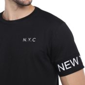 Camiseta Masculina Industrie Especial NY Recortada Algodão - Marca HILMI