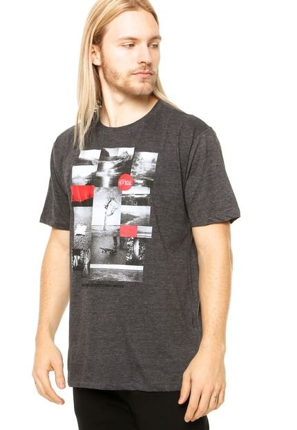 Camiseta Manga Curta Hurley John John Photo Cinza - Marca Hurley