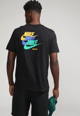 Camiseta Nike Country Preta - Compre Agora | Kanui Brasil