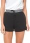 Short Moletom Calvin Klein Jeans Boxeador Lettering Preto - Marca Calvin Klein Jeans