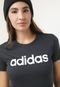 Camiseta adidas Sportswear Essentials Logo Preta - Marca adidas Sportswear