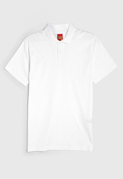 Camisa Polo Kyly Menino Branco - Marca Kyly