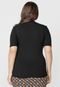 Blusa Colcci Canelada Preta - Marca Colcci