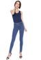 Calça Jeans GRIFLE COMPANY Skinny Recortes Azul - Marca GRIFLE COMPANY
