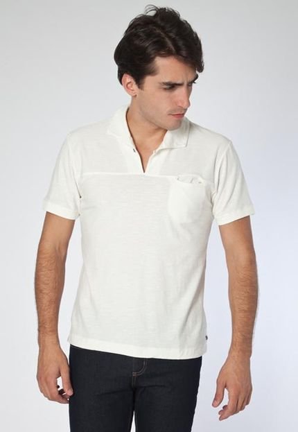 Camisa Polo Mandi Modern Off-White - Marca Mandi
