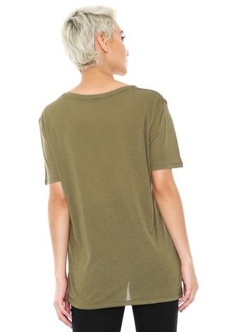 Camiseta Ellus 2ND Floor Jersey Fine Verde