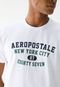 Camiseta Aeropostale Reta Estampada Branca - Marca Aeropostale