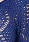 Blusa Colcci Perfuro Azul - Marca Colcci