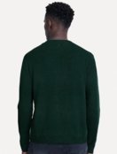 Suéter Aramis Masculino Tricot Crewneck Jacquard Verde Escuro - Marca Aramis