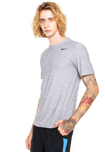 Camiseta Nike Brt Top SS Dry Cinza - Marca Nike