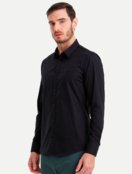 Camisa Original Penguin Social ML Slim BPWF0024 Preta - Marca Penguin