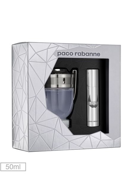 Kit Perfume Paco Rabanne Invictus 50ml - Marca Paco Rabanne