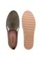 Slip On DAFITI SHOES Pesponto Verde - Marca DAFITI SHOES