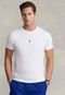 Camiseta Polo Ralph Lauren Logo Bordado Branca - Marca Polo Ralph Lauren