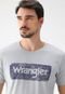 Camiseta Wrangler Reta Logo Azul - Marca Wrangler