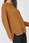 Suéter Vero Moda Tricot Texturizado Caramelo - Marca Vero Moda