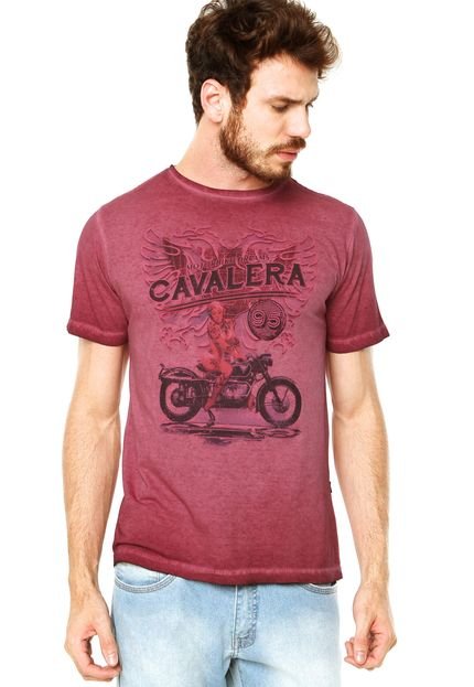 Camiseta Cavalera Vinho - Marca Cavalera