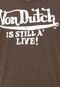 Camiseta Von Dutch Is Still A' Live Preta - Marca Von Dutch 