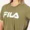 Camiseta Fila Letter Premium II Feminina Verde - Marca Fila