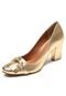 Scarpin DAFITI SHOES Franjas Dourado - Marca DAFITI SHOES