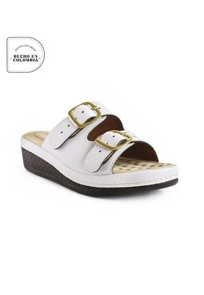 Priceshoes Sandalia Plana Dama 6922287Blanco Compra Ahora
