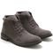 Bota Masculina Coturno Casual Mr Try Shoes Cano Curto Cadarço Cinza - Marca MR TRY SHOES