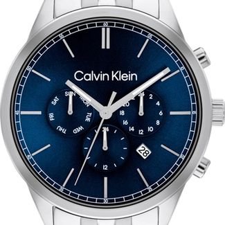 Relógio Calvin Klein Masculino Aço Prateado 25200377
