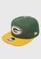 Boné New Era Snapback 950 Team Color Green Bay Packers Verde/Amarelo - Marca New Era