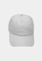Boné Aba Curva Curvada Resina Premium Liso Masculino Dad Hat Strapback Ajustável Fitão Branco - Marca Resina