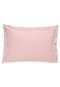 Fronha Avulsa Buddemeyer Basic Premium Abas Percal 200 Fios 50x70cm Rosa - Marca Buddemeyer