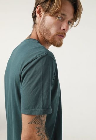 Camiseta John John Logo Verde - Compre Agora