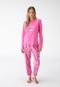 Pijama Malwee Estampado Rosa - Marca Malwee