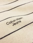 Blusa Calvin Klein Jeans Masculina Hoodie Stripe Sustainable Off-White - Marca Calvin Klein