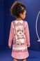 Vestido Infantil Kukiê Cute Love  Rosa - Marca Le Petit Kukiê