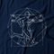 Camiseta Vitruvian Runner - Azul Marinho - Marca Studio Geek 