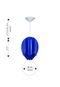 Pendente Tulip Avelis Azul - Marca Avelis