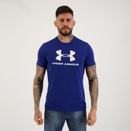 Camiseta Under Armour Sportstyle Logo Azul - Marca Under Armour
