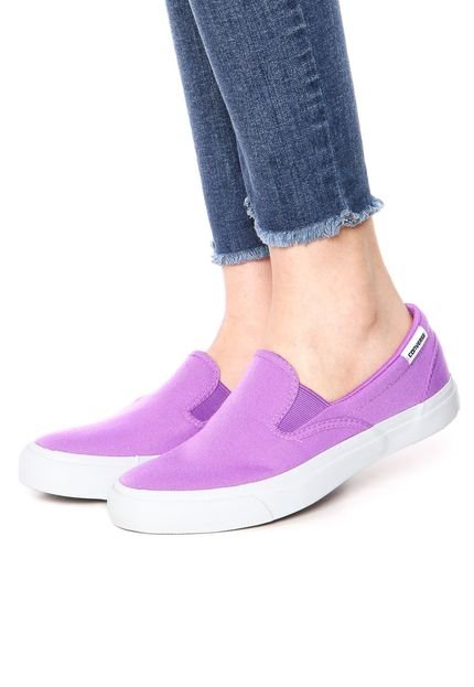 Slip On Converse All Star Core Slip Roxo - Marca Converse