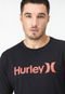 Camiseta Hurley Silk O & O Solid Preta - Marca Hurley