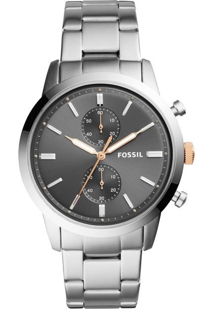 Relógio Fossil FS54071CN Prata - Marca Fossil