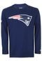 Camiseta New Era NFL New England Patriots Azul - Marca New Era