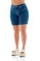 Bermuda Jeans Feminina Slim Arauto Imperio Max  Azul - Marca ARAUTO JEANS