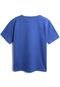 Camiseta Alakazoo Menino Lisa Azul - Marca Alakazoo