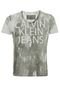 Camiseta Calvin Klein Jeans Name Cinza - Marca Calvin Klein Jeans