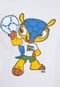Conjunto Licenciados Copa do Mundo Fuleco Infantil Branco/Azul - Marca Licenciados Copa do Mundo