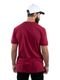 Camiseta New Era Regular New Era Brasil Vermelho Escuro - Marca New Era