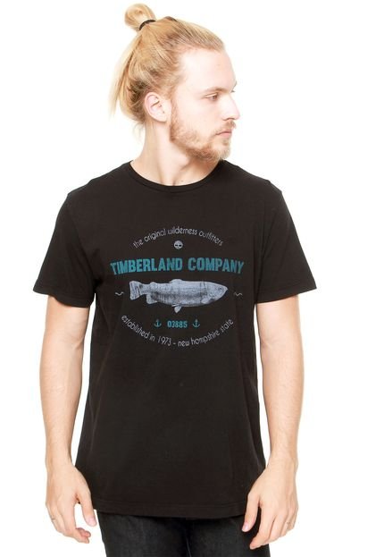 Camiseta Timberland Sea Adventure Preta - Marca Timberland