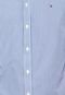 Camisa Tommy Hilfiger Listras Verticais Azul - Marca Tommy Hilfiger